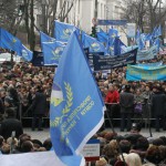 Акція протесту Профспілки під стінами Кабінету мінстрів України