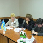 Тетяна Матвеєва та представники міжнародних профспілкових структур