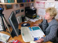 Тетяна Матвеєва - голова Чернігівської обласної організації Профспілки бере участь у вебінарі