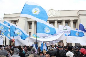 Чернігівські освітяни взяли участь у всеукраїнській акції протесту