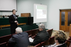Тренінг з питань комунікацій в Профспілці проводить Віталій Копиш