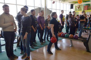Профком студентів коледжу організував змагання з боулінгу