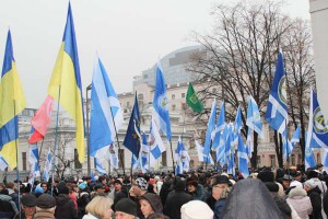 Профспілки пікетували Верховну Раду України