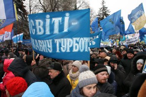 Профспілки вимагають гідного життя для людей: всеукраїнська акція протесту